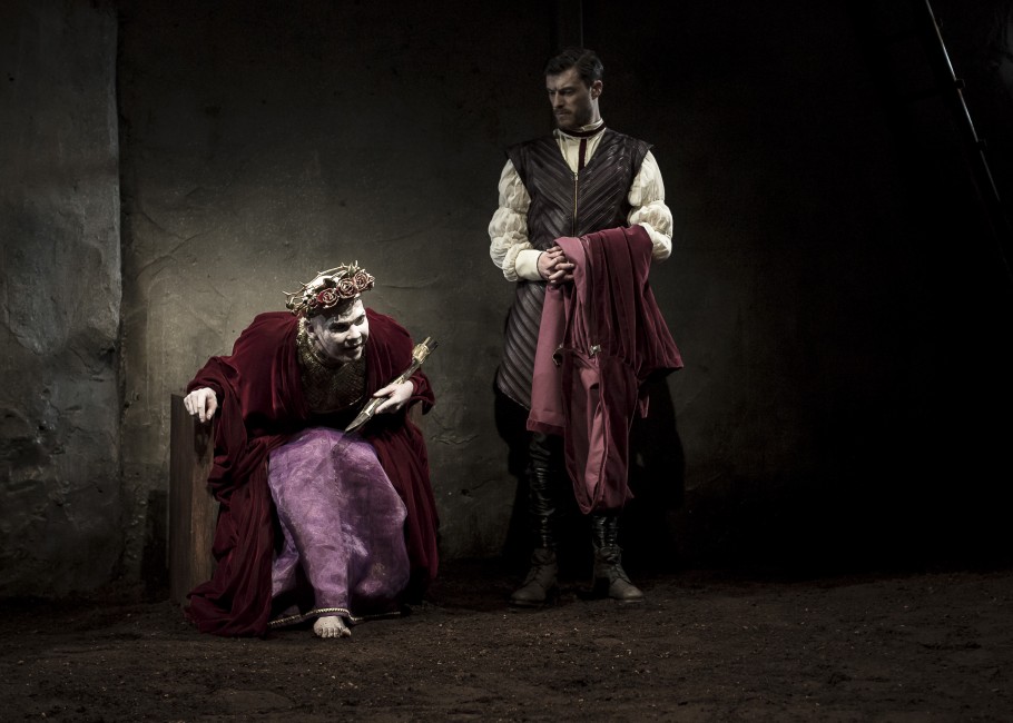 Marty Rea as Richard II and Gavin Drea as Aumerle